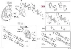 ������� �������� ��������! Toyota Land Cruiser J12 4.0i/3.0D 03 Toyota 044650K360 044650K360 ����