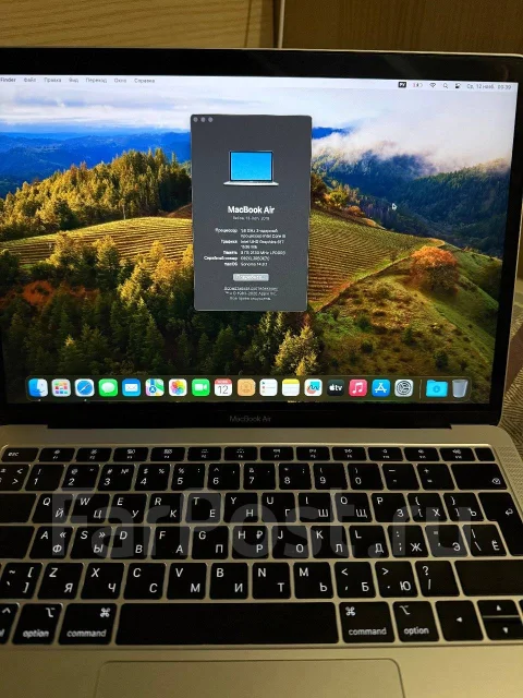 Apple MacBook Air 13 2018. ��� 8 ��, ���� 128���, WiFi: 1, Bluetooth: 1 ����