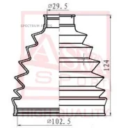 ������� ���� (�������� ��� ������) 29x102x120 ASVA Asbtt52 ASBTT52 ����