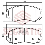 ������� ��������� �������� ��� Exeed LX 20-, Chery Tiggo 7 PRO, 7 PRO MAX - [132.06117.5] Segmatic ���. SGBP2813 SGBP2813 ����