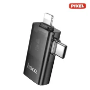 ���������� OTG Hoco UA36E USB �� Type-C/Lightning � "Pixel" ����