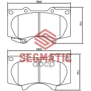 ������� ��������� �������� ��� Toyota Land Cruiser Prado 3.0 2009-, Toyota Land Cruiser Prado 4.0 2003-2009, Segmatic ���. SGBP2564 SGBP2564 ����