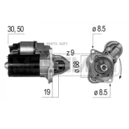 ������� OPEL Astra J Corsa D 1.2/1.4 1.1kw ERA 220648 - 220648 220648 ����