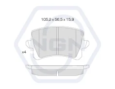 ������� ��������� �������� ������������ ������ ��� Volkswagen Passat, AUDI A6, Volkswagen Tiguan NGN 3502054 3502054 ����