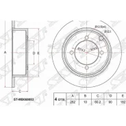 ���� ��������� (���) Mitsubishi Lancer 02-10 / Aspire 98-02 SAT STMB668083 STMB668083 ����