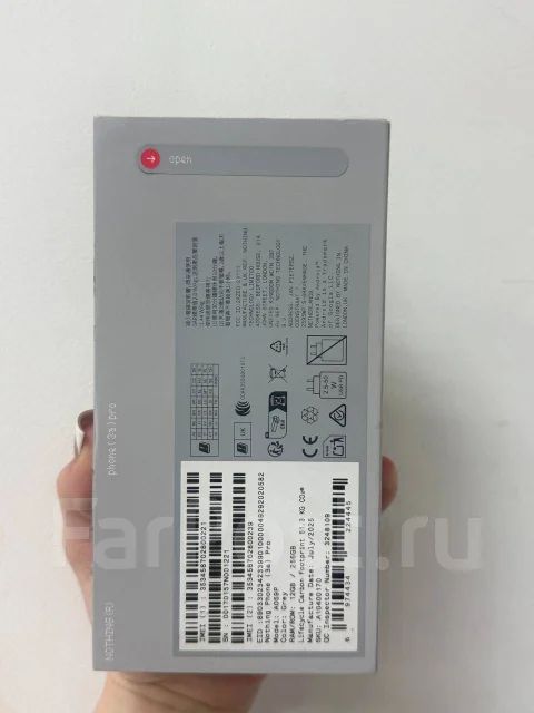 Nothing Phone 3a Pro. �����, 256 ��, �����������, �����, Dual-SIM ����