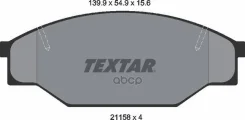 ������� ��������� �������� Textar ���. 2115801 2115801, Textar 2115801 ����