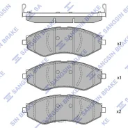 ������� �������� ��������! Daewoo Nubira/Evanda, Chevrolet Lacetti/Epica 03 Sangsin Brake SP1918 SP1918 SP1918 ����