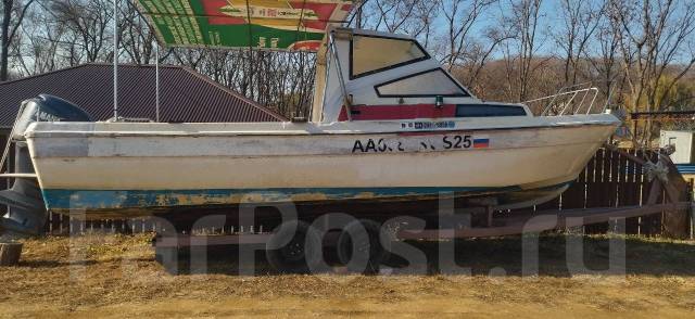 Yamaha Fish 24. 1987 ���, ����� 7,5��., ��������� ���������, 200��.�., ������ ����
