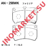 ������� ��������� ������ Akebono AN-298WK AN298WK ����