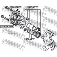 ������� �������� ����� Ssang YONG Kyron (2005-2012) 1476-ACTF Febest 1476ACTF 1476ACTF ����