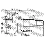 ���� ������� Renault Duster 2011- 2410-DUST Febest 2410DUST 2410DUST ����