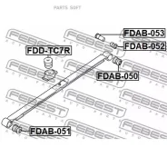 ����������� ���� ������� ������ FORD Transit Connect (TC7) 2002-2013 FDAB-050 Febest FDAB050 FDAB050 ����