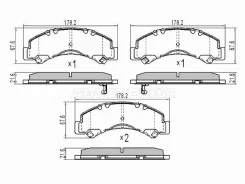 ������� ��������� (�������) Mazda Titan 00-07 / Toyota Dyna 99- SAT ST-1K01-33-23ZA, �������� ST1K013323ZA ����