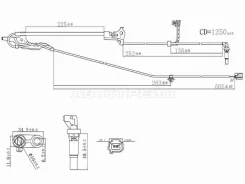 ������ ABS Toyota Camry (XV70) 17-23 / Camry USA 17-24 (�������/ �����) SAT ST-31-0101, ����� �������� ST310101 ����