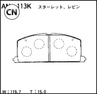 ������� ��������� �������� �������� Akebono AN113K AN113K ����