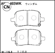 ������� ��������� �������� �������� �������� ��� Akebono AN465WK AN465WK ����