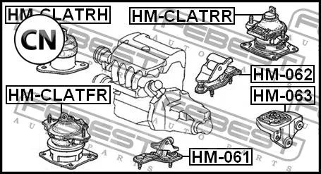 ����� ��� Febest HM061 HM061 ����