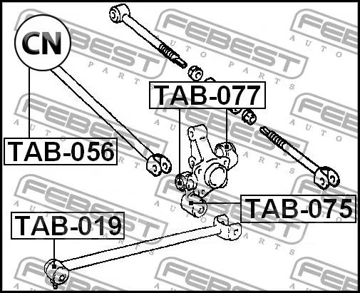 ����������� Febest TAB077 TAB077 ����