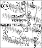 ����������� Febest TAB485 TAB485 ����