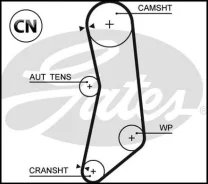 ������ ��� 5627XS 129x22 Gates 5627XS 5627XS ����