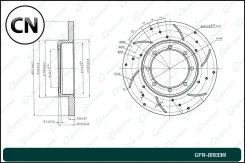 ���� ��������� ��������������� ������������� ������ Gbrake GFR01933R GFR01933R ����