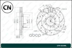 ���� ��������� ��������������� ������������� ����� Gbrake GFR02230L GFR02230L ����