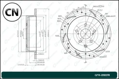 ���� ��������� ��������������� ������ Gbrake GFR01907R GFR01907R ����