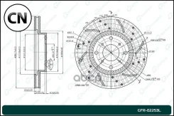 ���� ��������� ��������������� ������������� ����� Gbrake GFR02253L GFR02253L ����