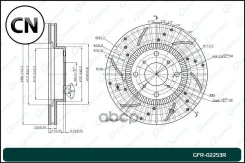 ���� ��������� ��������������� ������������� ������ Gbrake GFR02253R GFR02253R ����