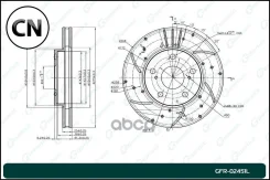 ���� ��������� ��������������� ������������� ����� Gbrake GFR02451L GFR02451L ����