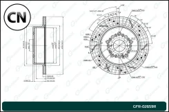 ���� ��������� ��������������� ������������� ������ Gbrake GFR02659R GFR02659R ����