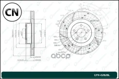 ���� ��������� ��������������� ������������� ����� Gbrake GFR02828L GFR02828L ����