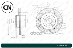 ���� ��������� ��������������� ������������� ������ Gbrake GFR02828R GFR02828R ����