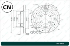 ���� ��������� ��������������� ������������� ����� Gbrake GFR02916L GFR02916L ����