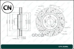 ���� ��������� ��������������� ������������� ����� Gbrake GFR20285L GFR20285L ����