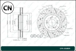 ���� ��������� ��������������� ������������� ������ Gbrake GFR20285R GFR20285R ����