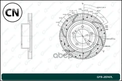 ���� ��������� ��������������� ������������� ����� Gbrake GFR20747L GFR20747L ����
