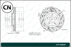 ���� ��������� ��������������� ������������� ������ Gbrake GFR20804R GFR20804R ����