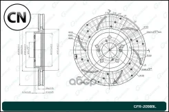 ���� ��������� ��������������� ������������� ����� Gbrake GFR20989L GFR20989L ����