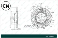 ���� ��������� ��������������� ������������� ������ Gbrake GFR20952R GFR20952R ����