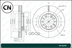 ���� ��������� ������������� Gbrake GR02255 GR02255 ����