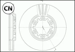 ���� ��������� ������������� Gbrake GR02735 GR02735 ����