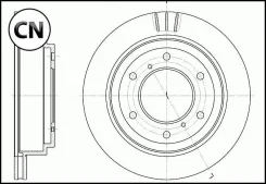 ���� ��������� ������������� Gbrake GR02852 GR02852 ����