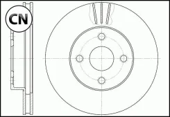���� ��������� ������������� Gbrake GR02860 GR02860 ����