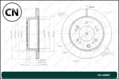 ���� ��������� ������������� Gbrake GR20967 GR20967 ����