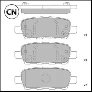 ������� ��������� ��������, ������ Hagen Sangsin Brake GP1184 GP1184 ����