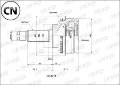 ���� ������� 27/23 ABS 44 | ����� | 326027A Inko 326027A 326027A ����