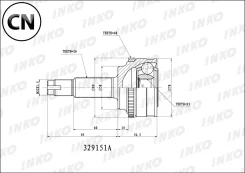 ���� ������� 26/23 ABS 48 | ����� ����/��� | 329151A Inko 329151A 329151A ����