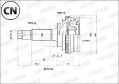 ���� ������� 26/23 ABS 48 | ����� ����/��� | 329192A Inko 329192A 329192A ����